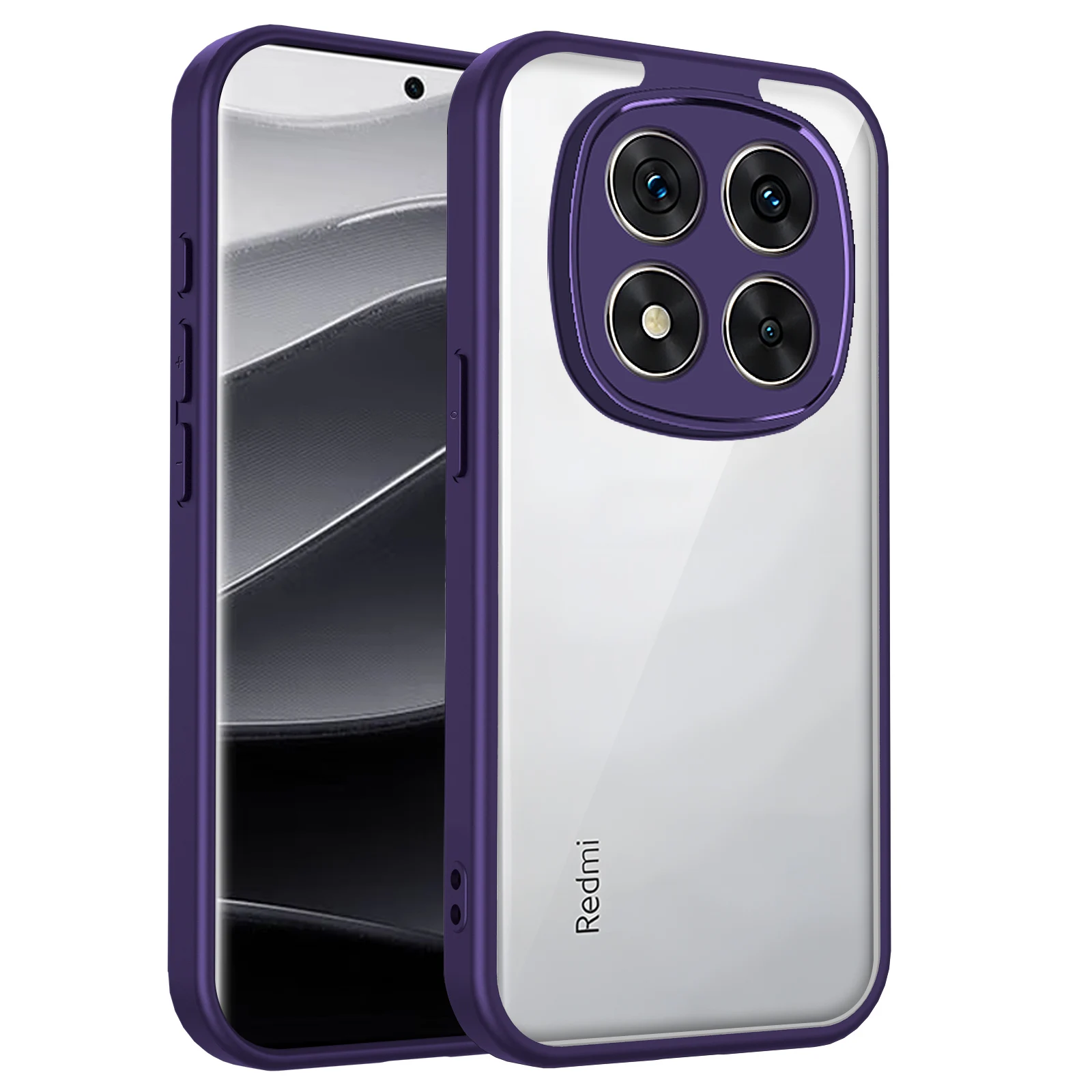 For Redmi Note 14 Pro 4G Case Redmi Note 14 Pro 5G Phone Case Cover Air Cushion Silicon Bumper Clear Matte Back Cover Hard