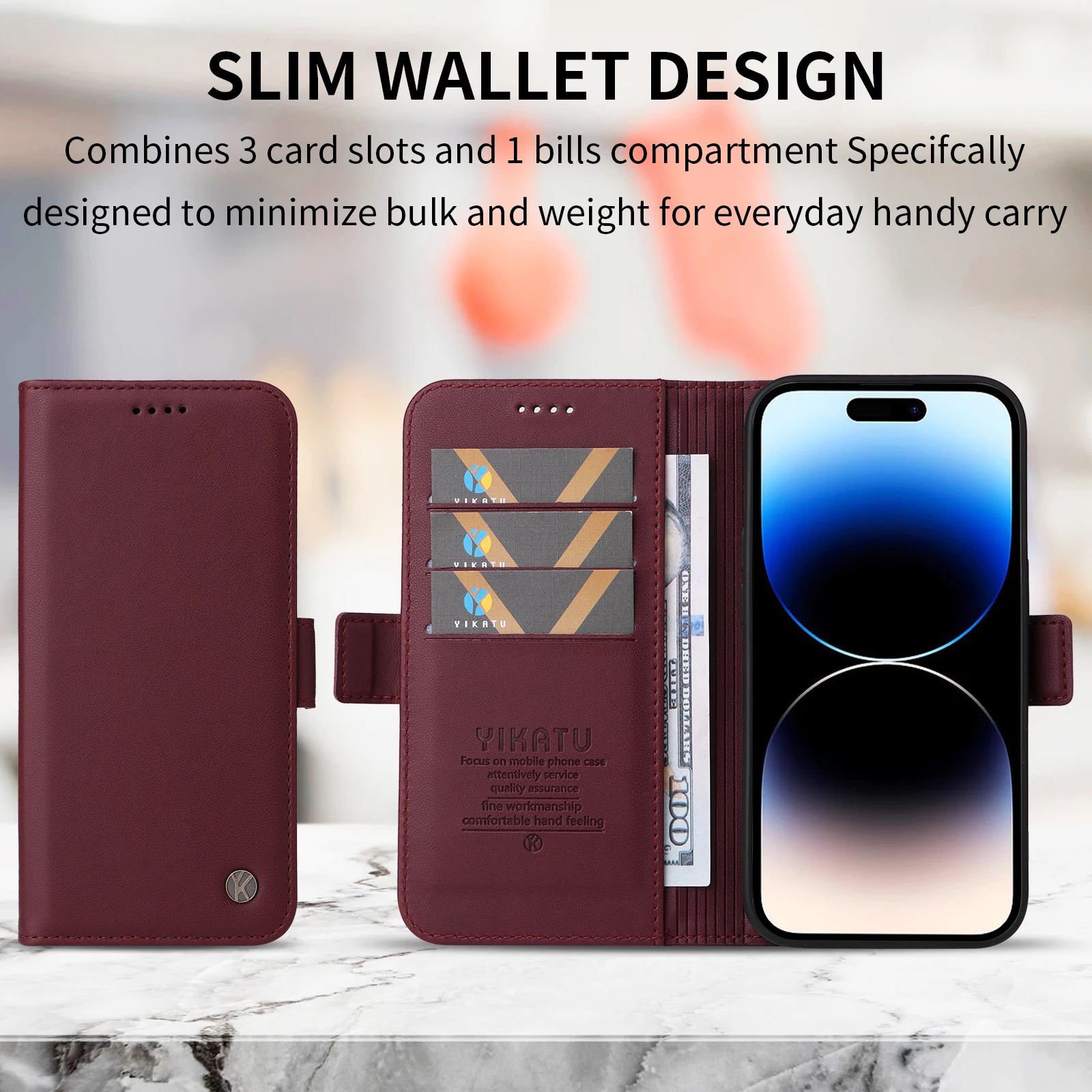 Skin Friendly Magnetic Wallet Leather Case For Motorola G85 5G G84 G75 G64 G55 G54 EU G45 G35 G34 G32 G24 G15 G05 G04S G04 Cover