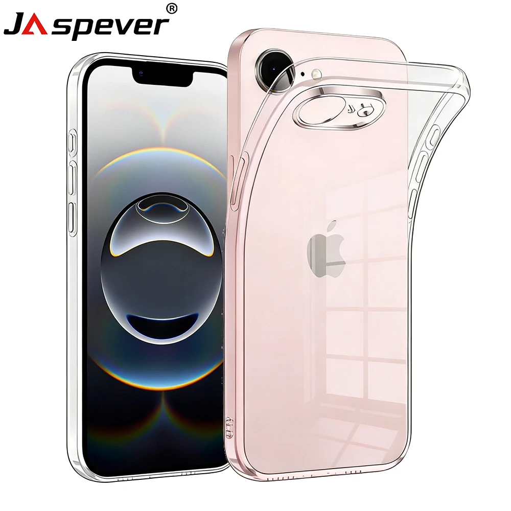 Transparent Soft Case For iPhone 17e 16e 17 16 e Clear Ultra Thin Silicone Back Cover For iPhone17e iPhone16e Shell Shockproof