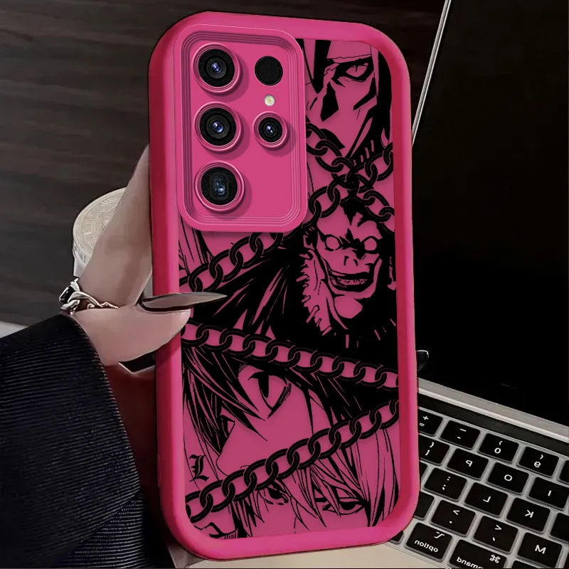 Death Note Amane Misa Phone Case For Samsung Galaxy S24 S25 S23 Ultra S22 S21 Plus FE A36 A56 A26 A16 A06 A25 A35 A55 5G Cover