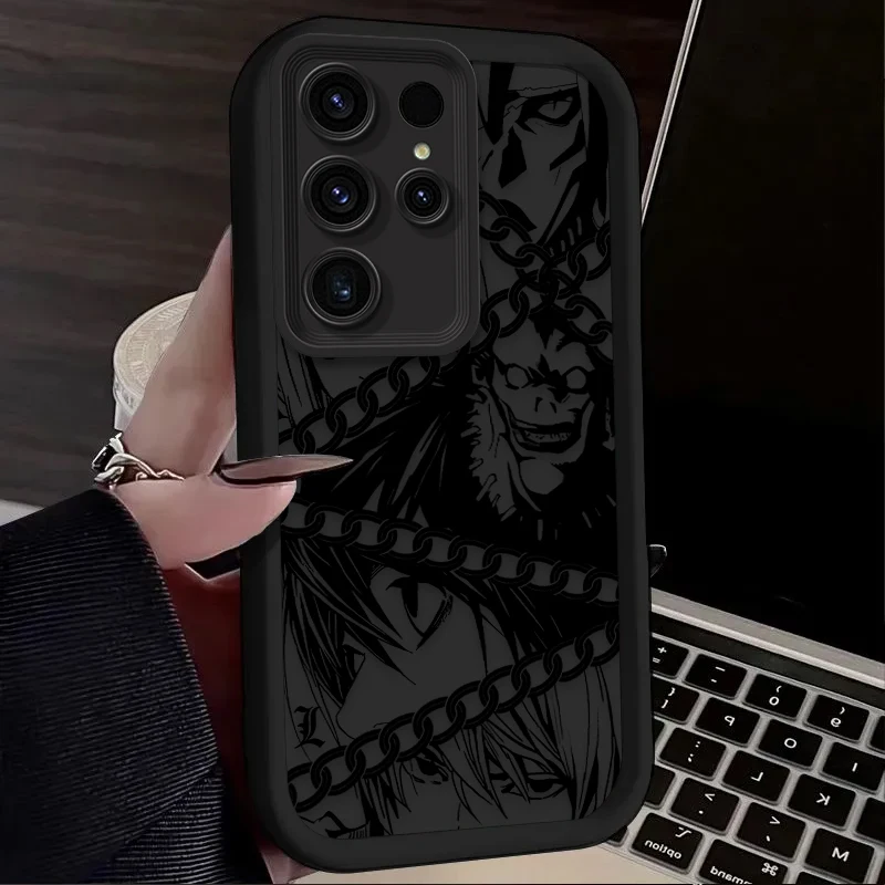 Death Note Amane Misa Phone Case For Samsung Galaxy S24 S25 S23 Ultra S22 S21 Plus FE A36 A56 A26 A16 A06 A25 A35 A55 5G Cover