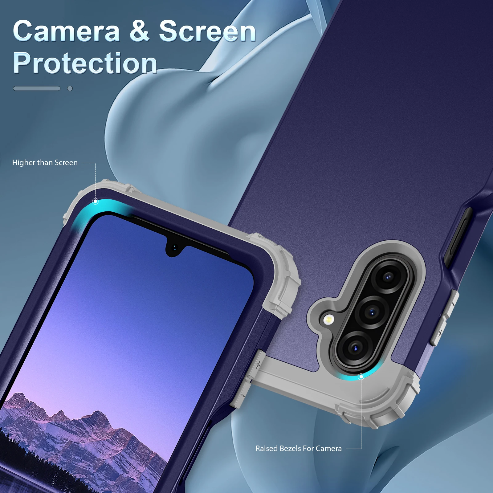 Heavy Duty Hybrid Sturdy Armor Defender High Impact Shockproof Protective Case For Samsung Galaxy A17 5G Cover 2025
