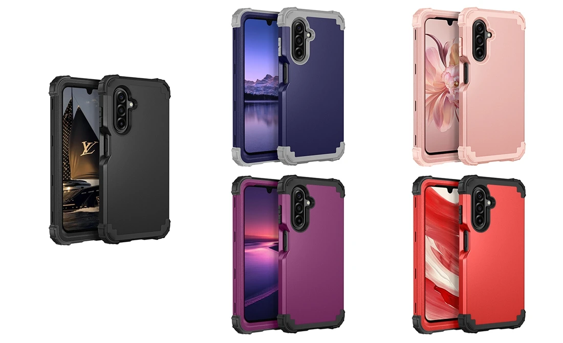 Heavy Duty Hybrid Sturdy Armor Defender High Impact Shockproof Protective Case For Samsung Galaxy A17 5G Cover 2025