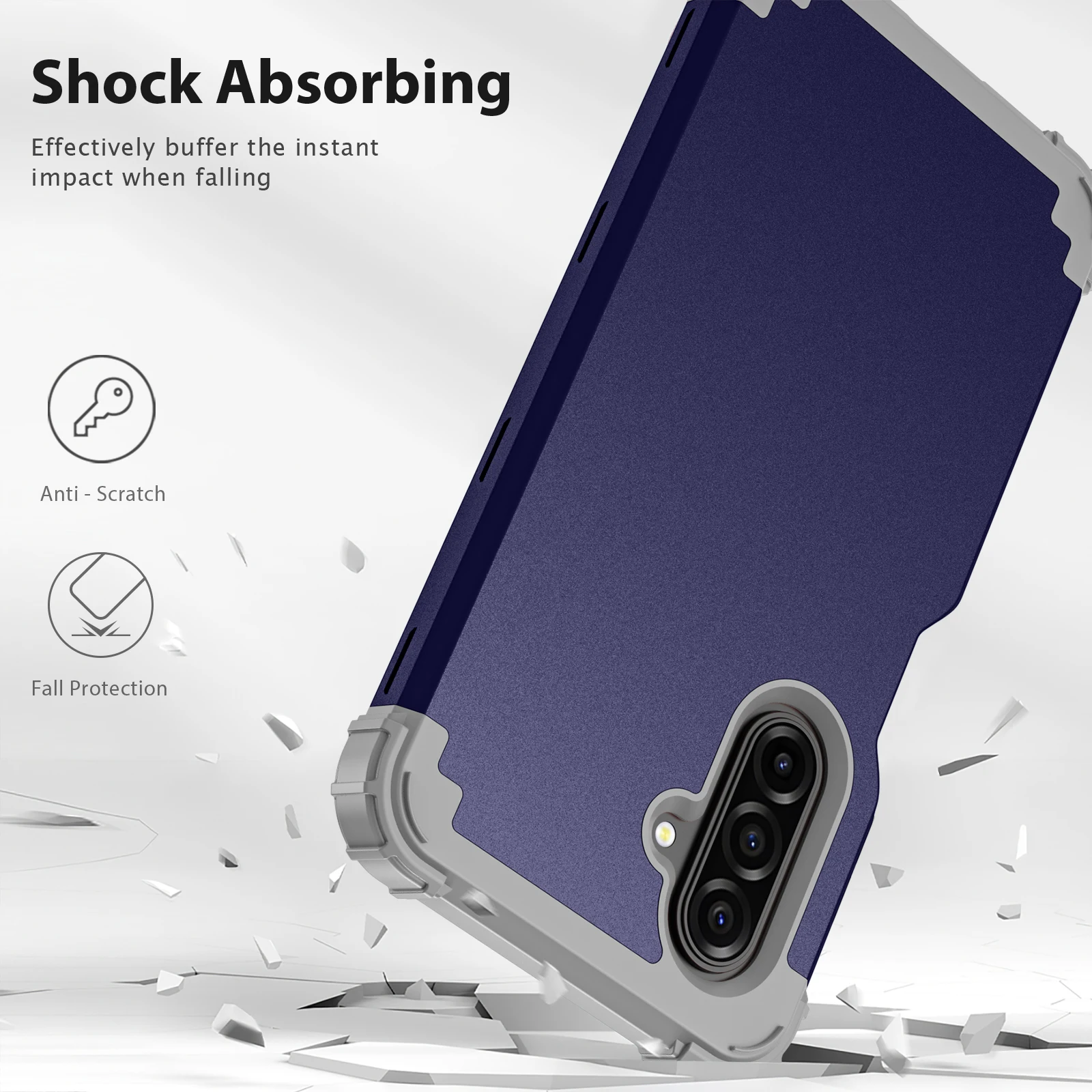 Heavy Duty Hybrid Sturdy Armor Defender High Impact Shockproof Protective Case For Samsung Galaxy A17 5G Cover 2025