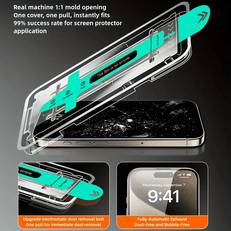 5in1 Matte Screen Protector Anti-Fingerprint +Camera Lens Suitable for iPhone 16 Pro Max/16 Pro/16 Plus/16/16e/17Air/17Pro Max