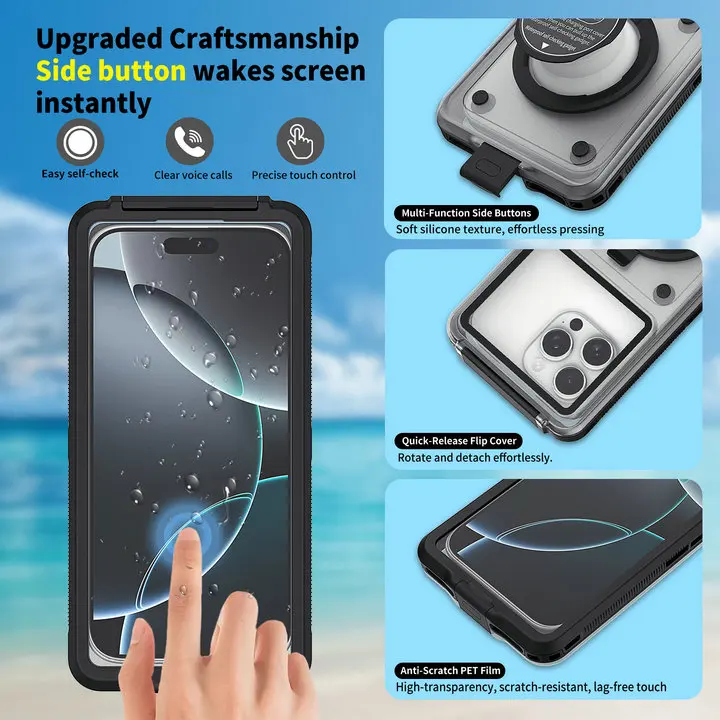 Universal Waterproof Case For Xiaomi 17T Pro 5G Seal Cover Mi 15 Ultra 17 14 13 15T 14T 13T 12T 11T Pro 11 Lite 12X 15T Capa