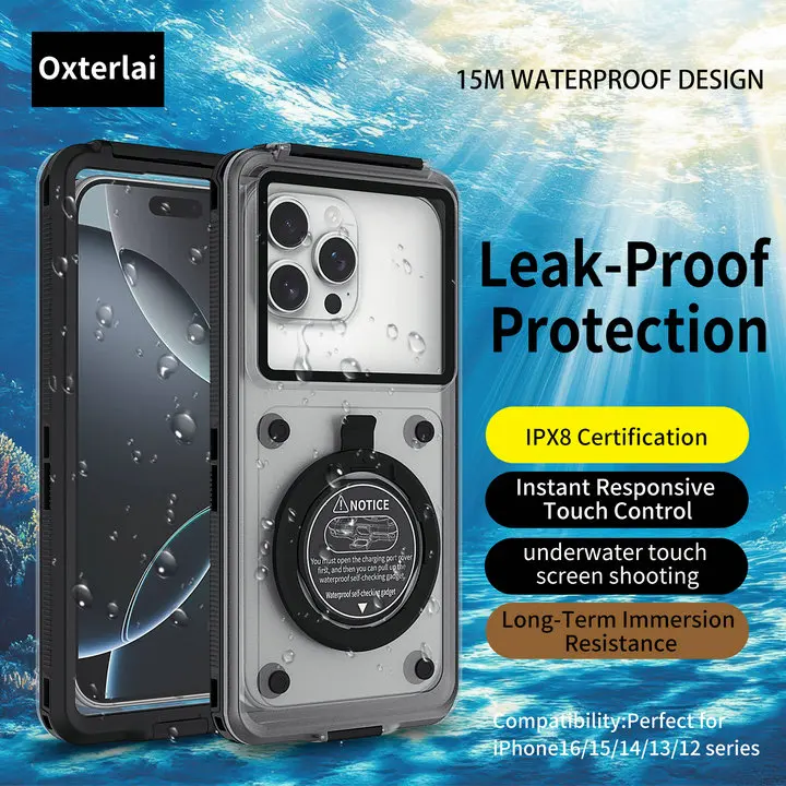 Universal Waterproof Case For Xiaomi 17T Pro 5G Seal Cover Mi 15 Ultra 17 14 13 15T 14T 13T 12T 11T Pro 11 Lite 12X 15T Capa