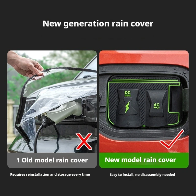 Charging Gun Rain Cover for BYD Sealion 05DM 05EV Sealion 06 07DMI 07EV New Energy Car Charging Port Waterproof Protector Cover