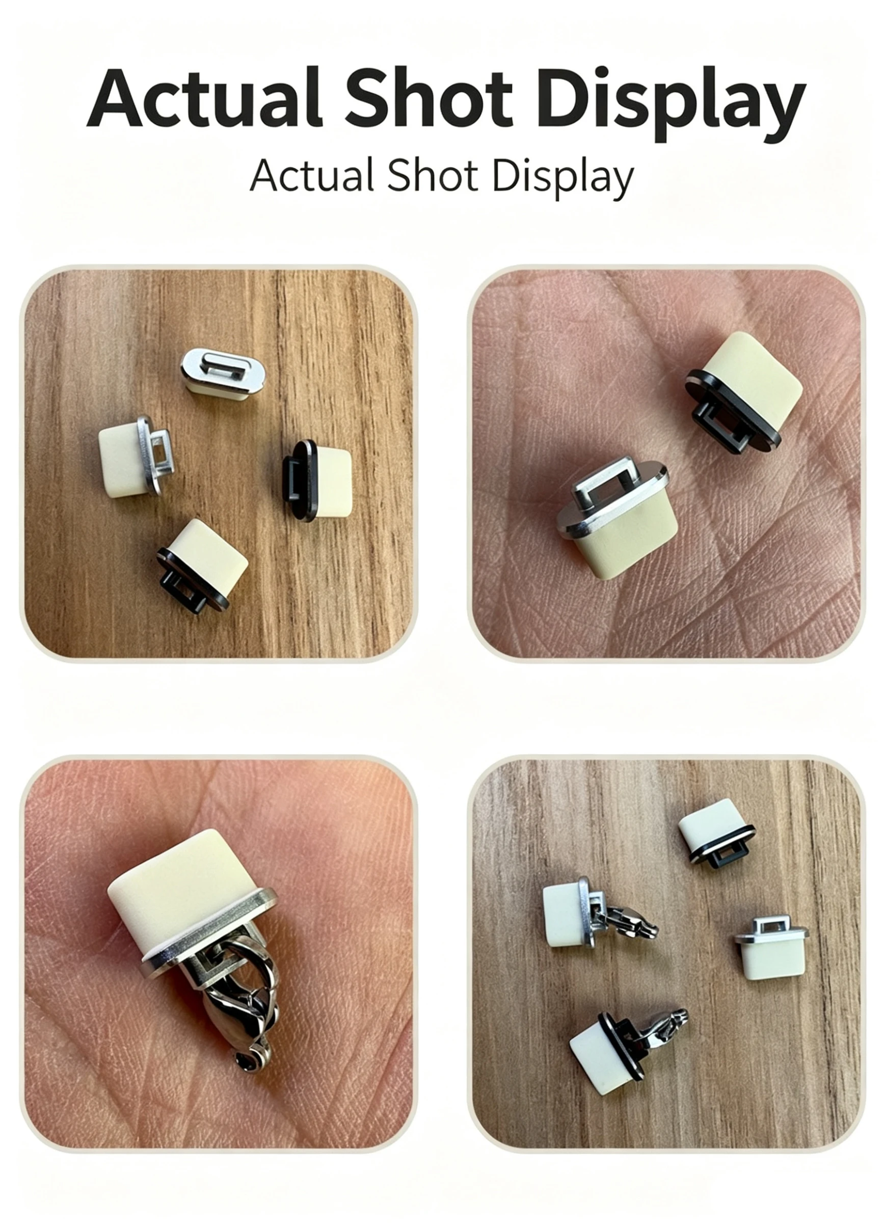 Type C DIY Dust Plug Universal USB-C Charging Port Protectors Caps for IPhone Samsung Xiaomi Google Type-c Dustplugs Stopper