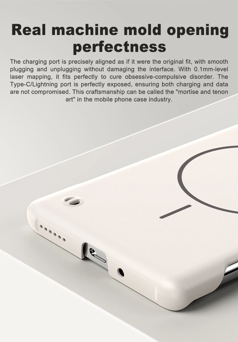 For Magsafe Frameless Magnetic Wireless Charging Phone Case For Samsung Galaxy S10 Plus S10Plus Slim Hard Back Cover
