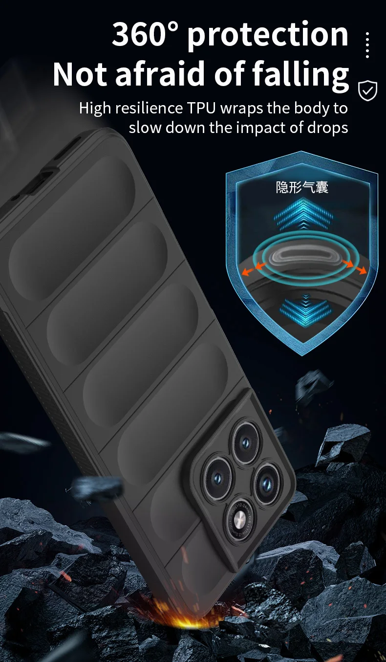 360 Full Coverage Protect Case for Moto Edge 70 Fusion 60 Neo 50 70 Air Pro G67 G77 G06 G86 Power Airbag Anti-drop Protect Cover