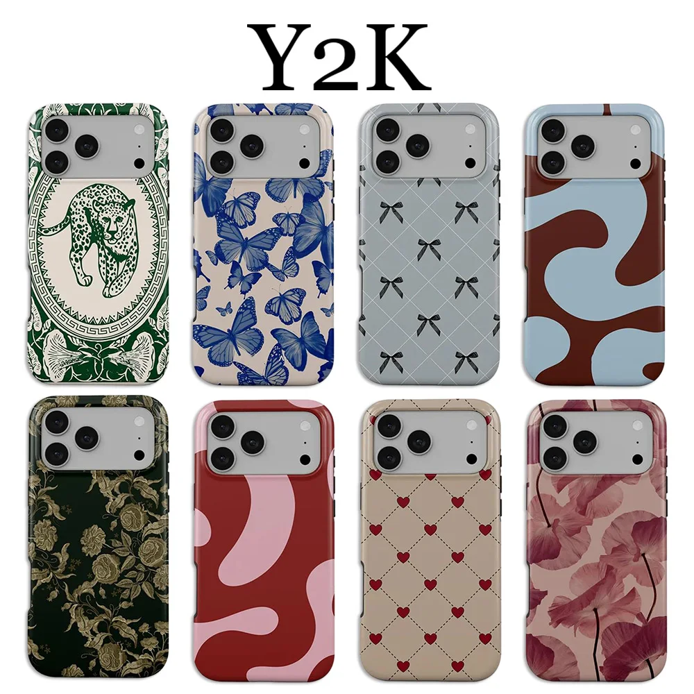 Luxury Clmj Tender Kiss Coquette Phone Case for iPhone 17 17e 16e 16 15 14 13 12 11 X XS XR XSMAX Air Pro Max Plus Double-layer