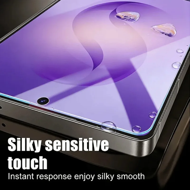 4Pcs Ultra Clear Tempered Glass for Samsung Galaxy S26/S25/S24/Ultra/S23/S22/S21/Plus/S25/S24/FE/Anti-ScratchScreen Protectors