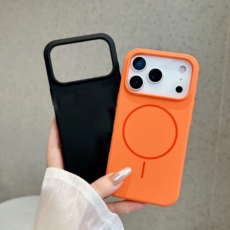 Matte Ultra Thin Wireless Charging Case For iPhone 11 XR like 17Pro Acrylic Magnetic Soft Cover for 17Pro Style DIY