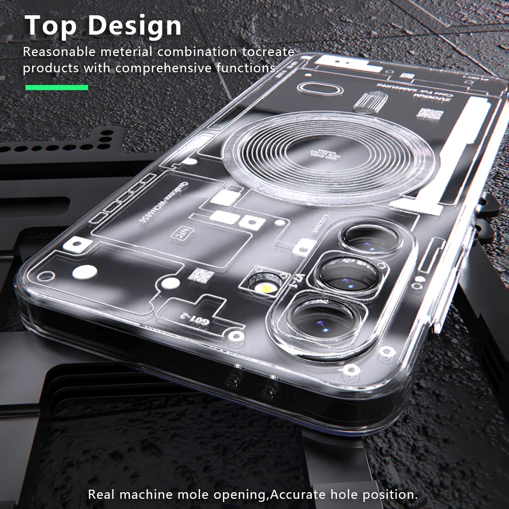 For Samsung Galaxy A56 A36 A16 A55 A35 A15 A54 A17 5G S26 S25 Soft Magsafe transparent protective case wireless charging Cover