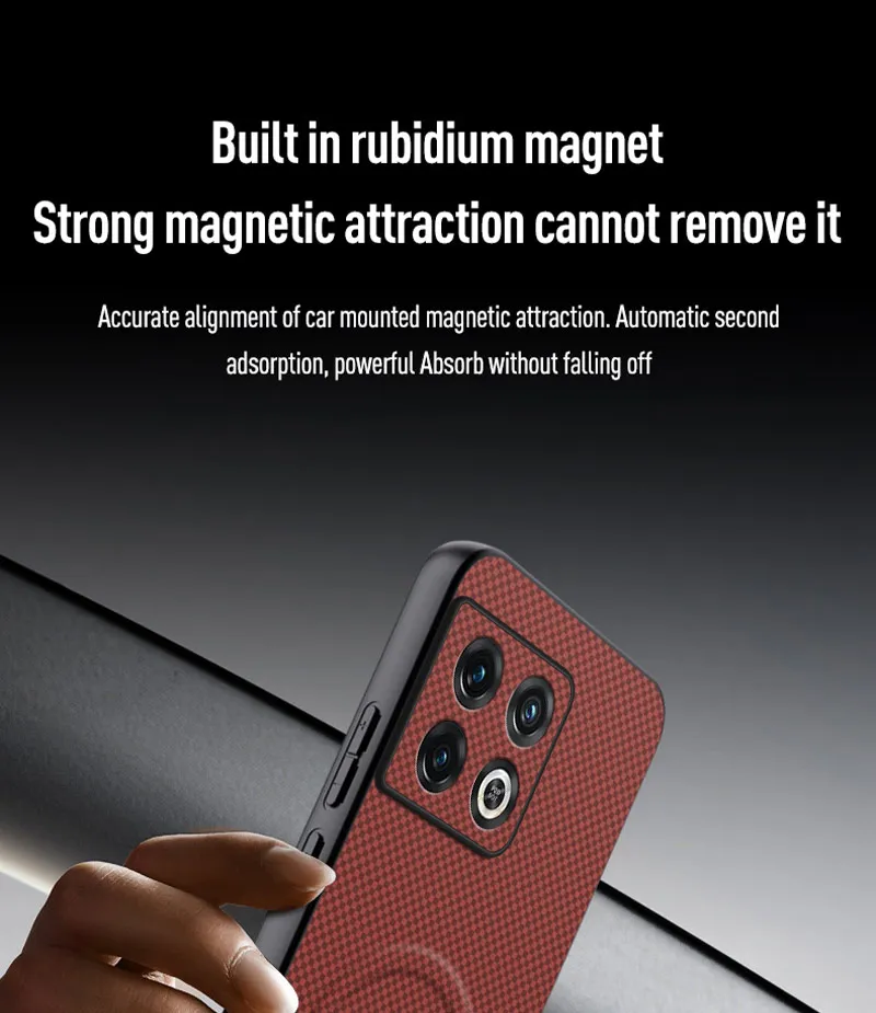For OnePlus 10 Pro Case Luxury Car Magnetic Holder Phone Case For One Plus 10 Pro 5G 10Pro Silicone Shockproof Back Cover Coque