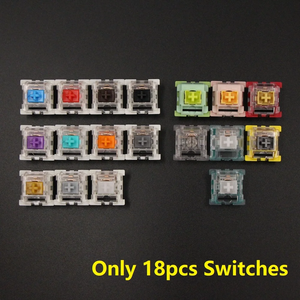 Outemu Switches Tester for Mechanical Keyboard Blue Red Brown Black Purple Green Gold Silver Silent White Axis Customize Gaming