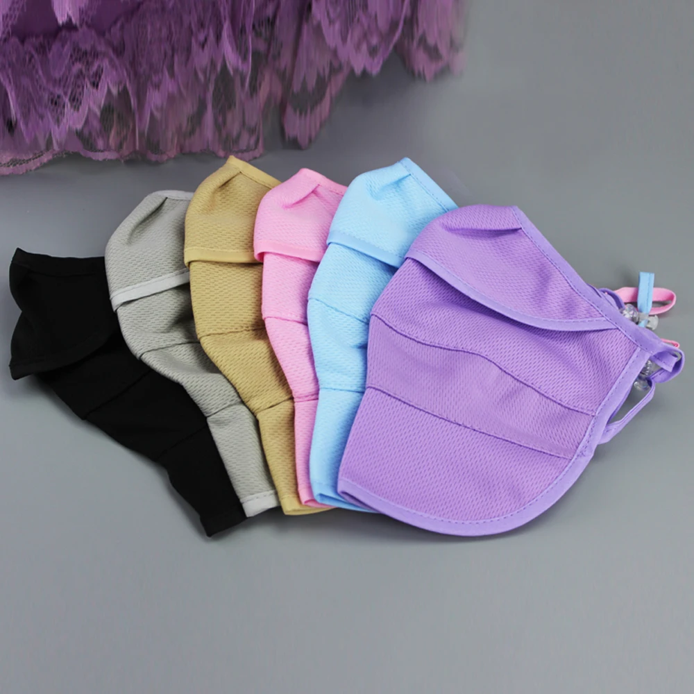 Sun UV Protection Mask Breathable Women Face Mask Cover Scarf Shield Neck Gaiter for Outdoor Running Drive Golf