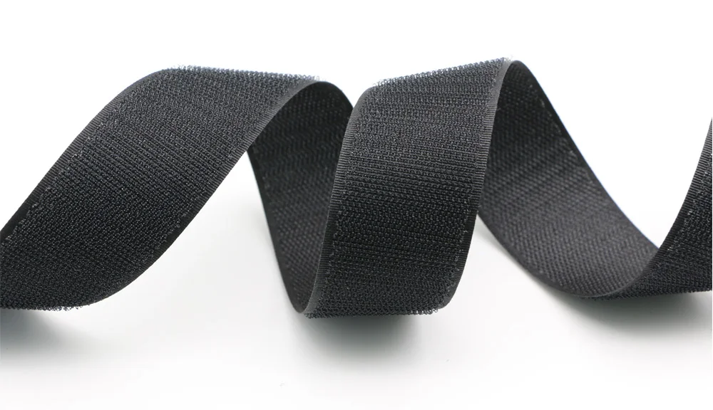 1 Pair 16/20/25/38/50/100mm Non-adhesive Hook and Loop Fastener Tape Sewing-on the Hooks Non-adhesive Magic Tape DIY 1meter
