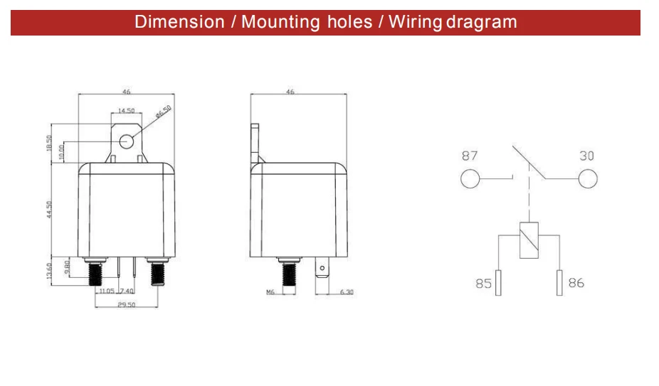 High Current Relay Starting Relay 200A 100A 12V 24V Power Automotive Heavy Current Start relay Car relay