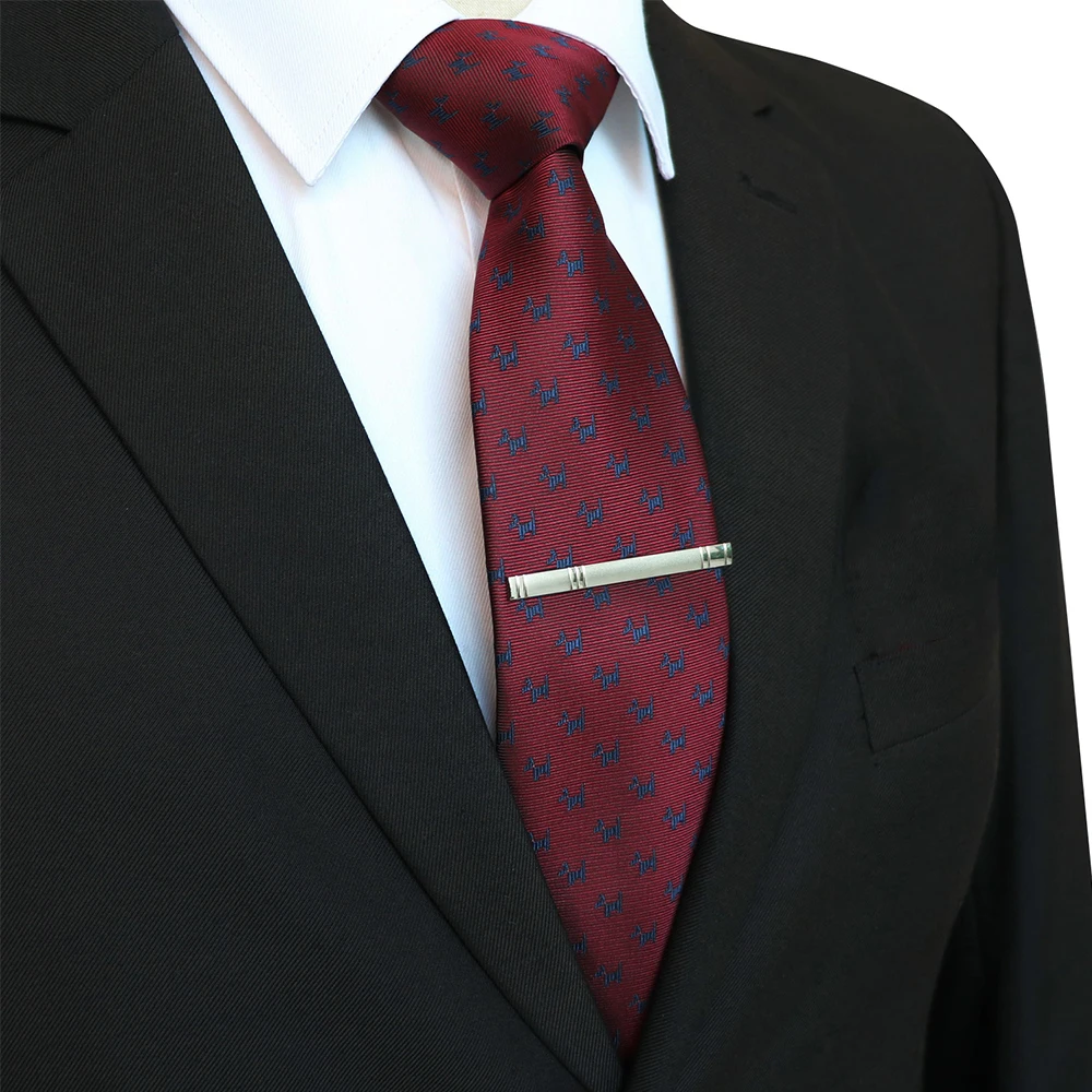 JEMYGINS New Design Animal Tie For Men Silk Woven Necktie 8cm Cartoon Dinosaur Fox Jacquard Fashion Party Wedding Gravata Gift