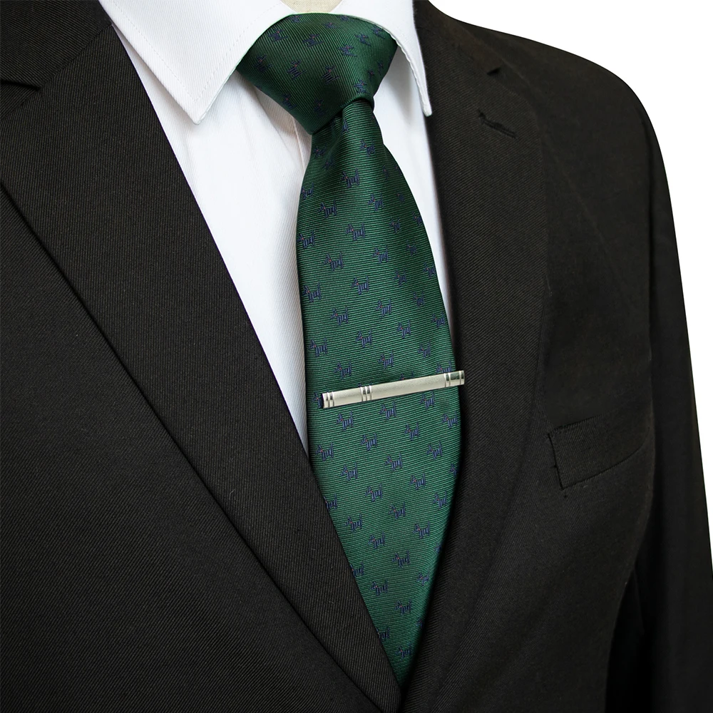 JEMYGINS New Design Animal Tie For Men Silk Woven Necktie 8cm Cartoon Dinosaur Fox Jacquard Fashion Party Wedding Gravata Gift