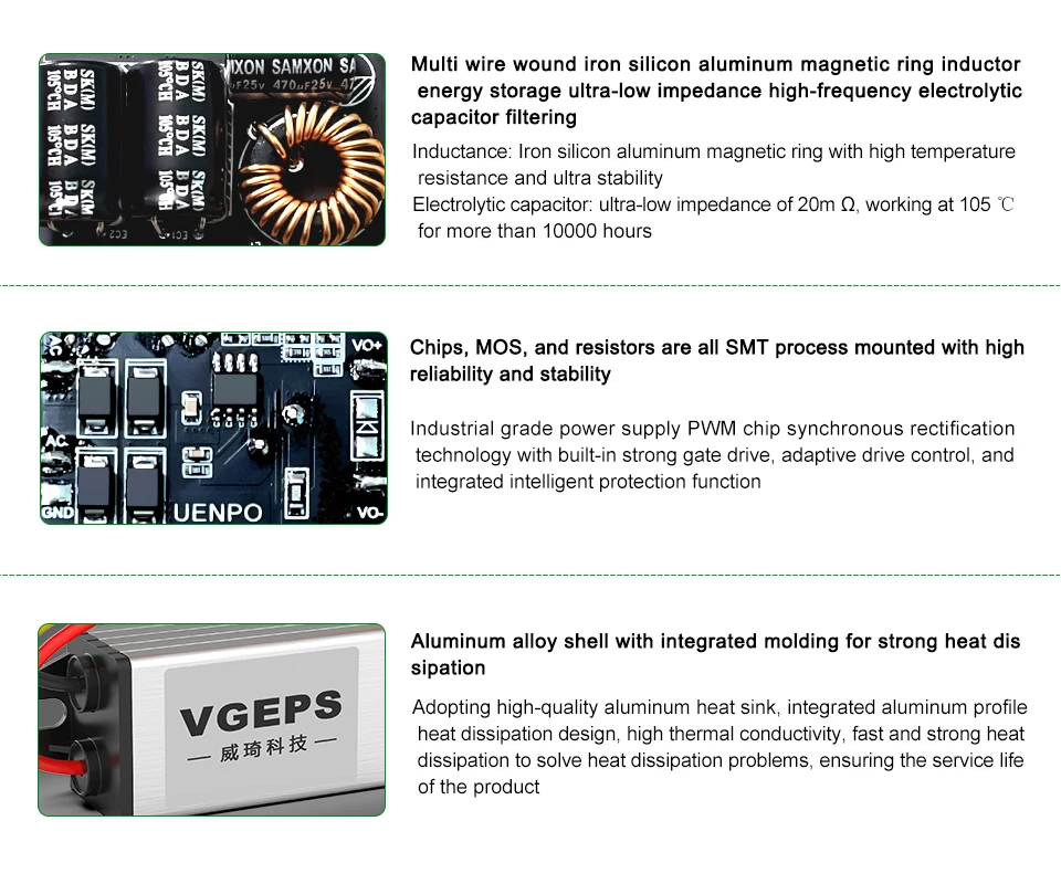 72V60V48V36V24V to 12V DC Step-Down Converter 24V to 12V Car Power Module 24V to 12V Waterproof Converter