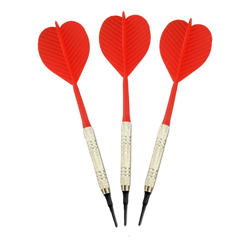 6 Pieces/ Lot Soft Tip Dart Set For Electronic Dartboard With 30pcs Extra POM Dart Tip Dart Set Electronic Dartboard Game