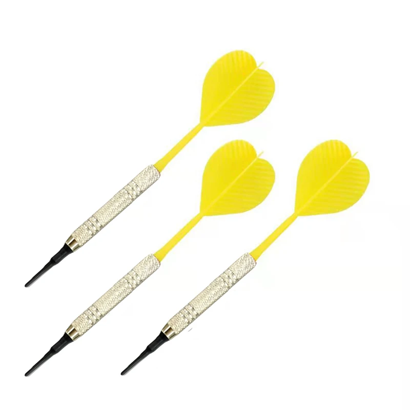 6 Pieces/ Lot Soft Tip Dart Set For Electronic Dartboard With 30pcs Extra POM Dart Tip Dart Set Electronic Dartboard Game