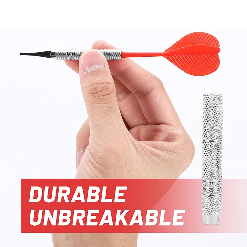 6 Pieces/ Lot Soft Tip Dart Set For Electronic Dartboard With 30pcs Extra POM Dart Tip Dart Set Electronic Dartboard Game