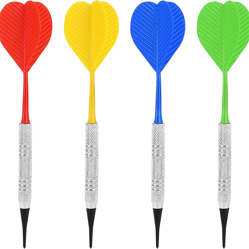 6 Pieces/ Lot Soft Tip Dart Set For Electronic Dartboard With 30pcs Extra POM Dart Tip Dart Set Electronic Dartboard Game