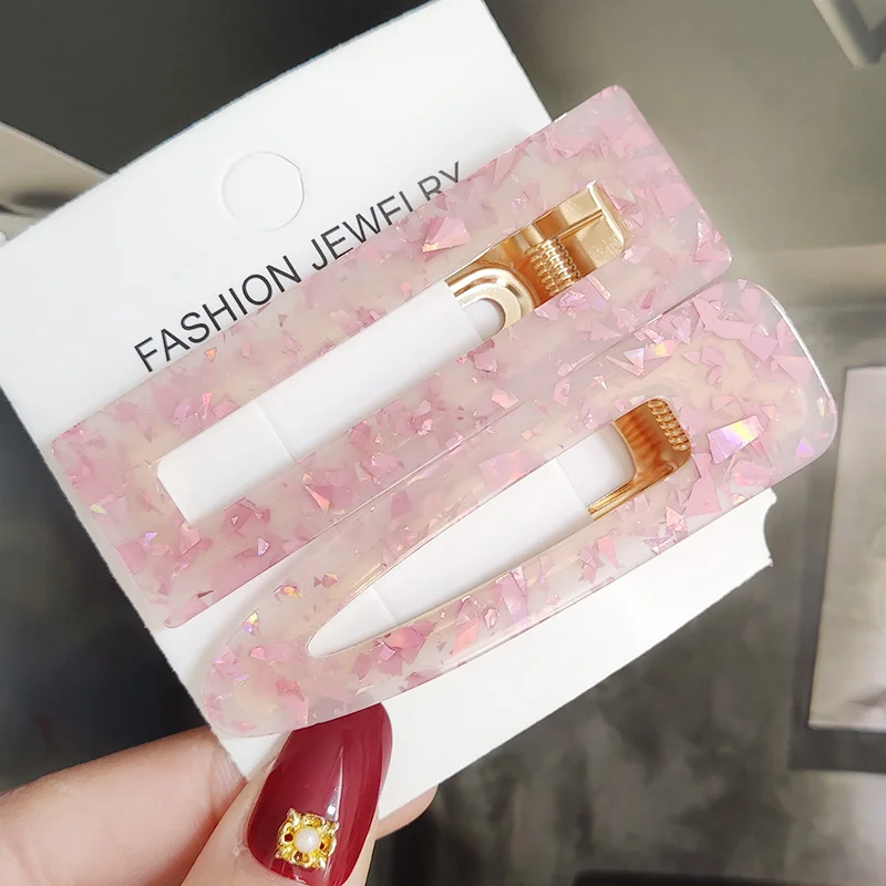 3/4pcs Set Pearl Hair Clip For Women Korean Hairpins Geometric Crystal Hair Barrettes Girl Hairgrip Hair Accessories
