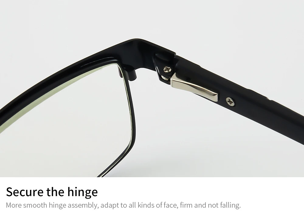 High Quality Stainless Steel Reading Glasses Men Women Fashion Presbyopic Eyeglasses Business Hyperopia Anti Blue Light Eyewear
