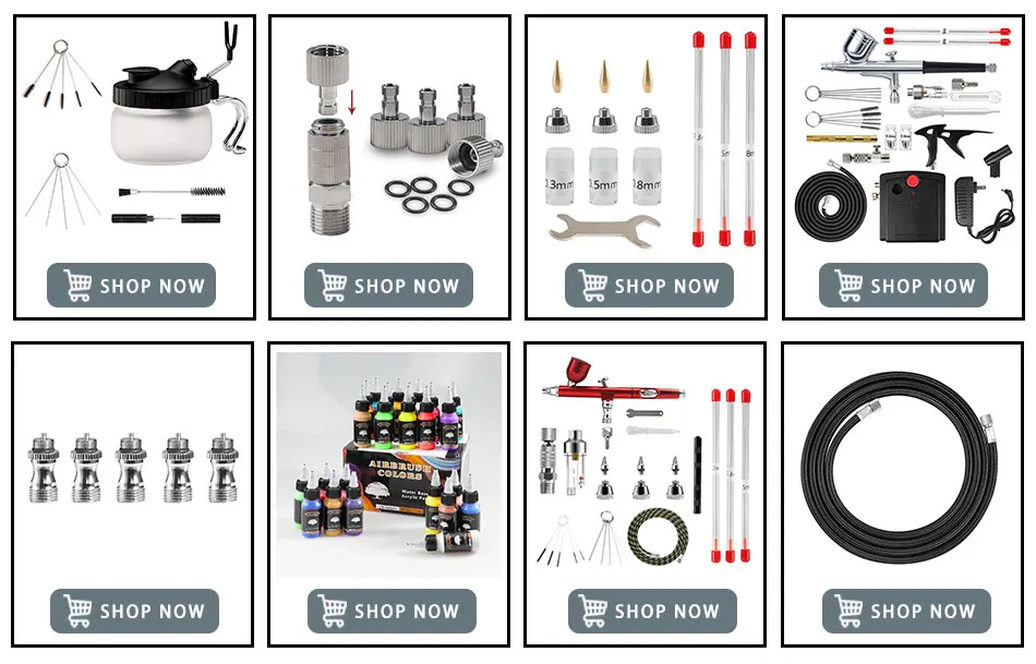 Stainless Steel Air Valve for Double Action Airbrush Parts Air Brush Paint Spray Tool Accessories(1/3/5PCS,Can Choose)