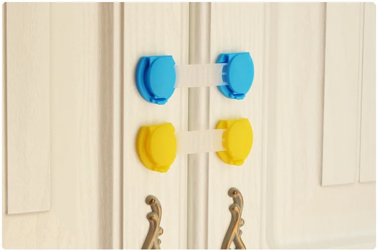 5PCs Door Lock Baby Safety Home Baby Protection Refrigerator Drawer Lock For Kids Safety Security Protector Baby Care