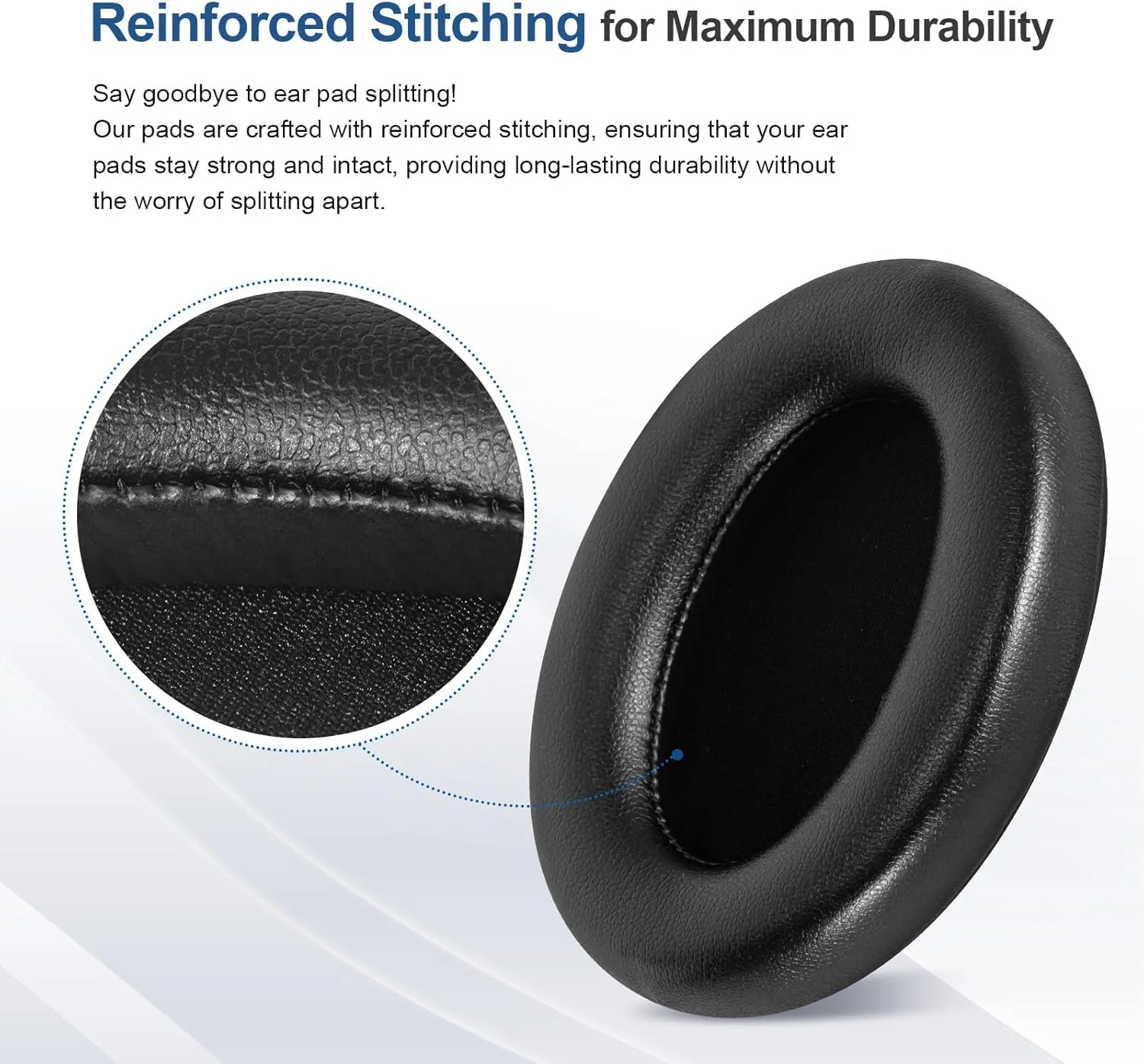 KUTOU Replacement Earpads for Sony WH-1000XM3 1000XM3 WH1000XM3 Headphones Earmuff Ear Pads Cushions Accessories Repair Parts
