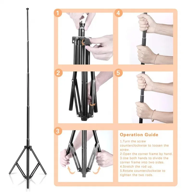 Youtube Shooting Vlog Selfie Circular Photo Ring Light Led Photographic Video Camera Lamp Studio Lighting Phone Holder