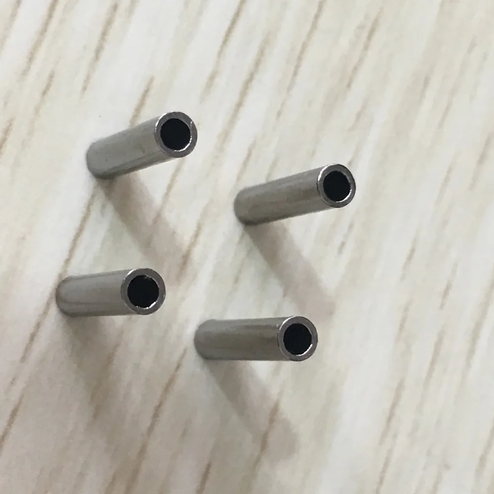 50-100pcs/lot stainless steel fishing line Aluminum Crimp sleeve copper tube Wire Pipe Crimp Sleeves Fishing Tackle accessories