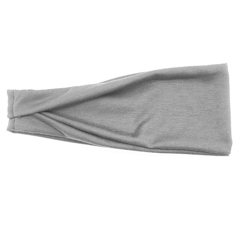 Women Cotton Head Band Fashion Hair Bands for Woman Solid Turban Twist Knitted Hairband Twisted Knotted Headwrap Accessories