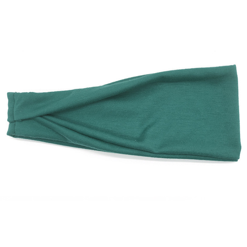 Women Cotton Head Band Fashion Hair Bands for Woman Solid Turban Twist Knitted Hairband Twisted Knotted Headwrap Accessories
