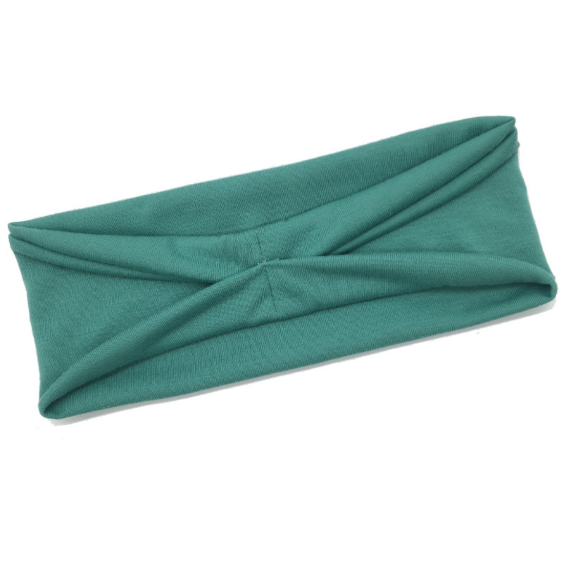 Women Cotton Head Band Fashion Hair Bands for Woman Solid Turban Twist Knitted Hairband Twisted Knotted Headwrap Accessories