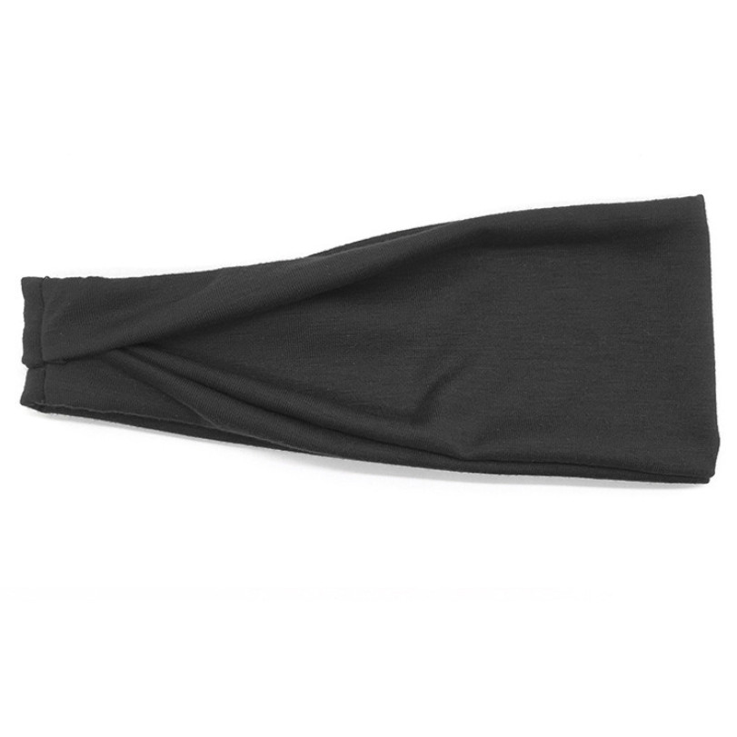 Women Cotton Head Band Fashion Hair Bands for Woman Solid Turban Twist Knitted Hairband Twisted Knotted Headwrap Accessories