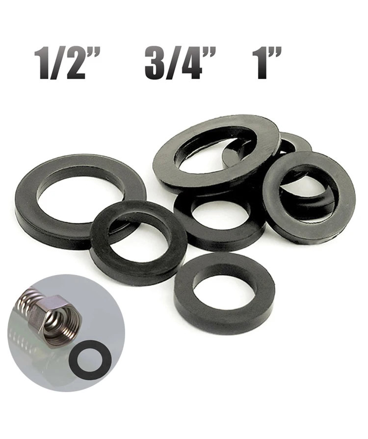 1/2" 3/4" rubber o ring shower plumbing hose rubber seal ring gasket oring set water seal o-ring 10pcs 50pcs dn15 dn20 dn25