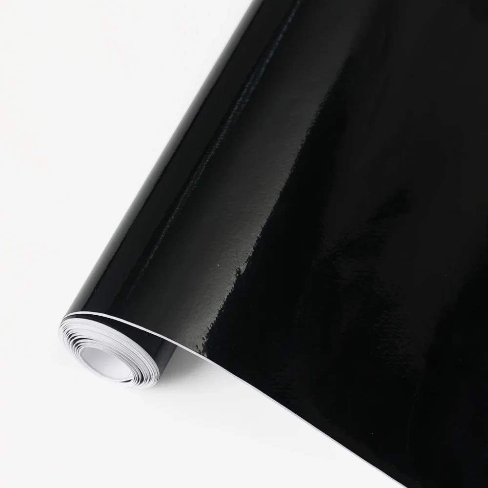 Carbon Fiber Car Film Black Vinyl Car Wrap Sticker Matte Self-adhesive Protective Film For Cars On The Body Vehicle Cover Foil