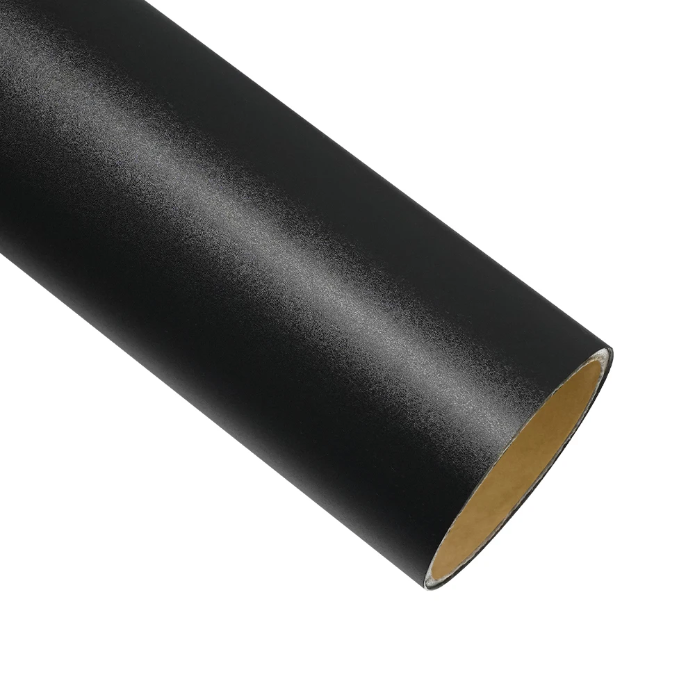 Carbon Fiber Car Film Black Vinyl Car Wrap Sticker Matte Self-adhesive Protective Film For Cars On The Body Vehicle Cover Foil