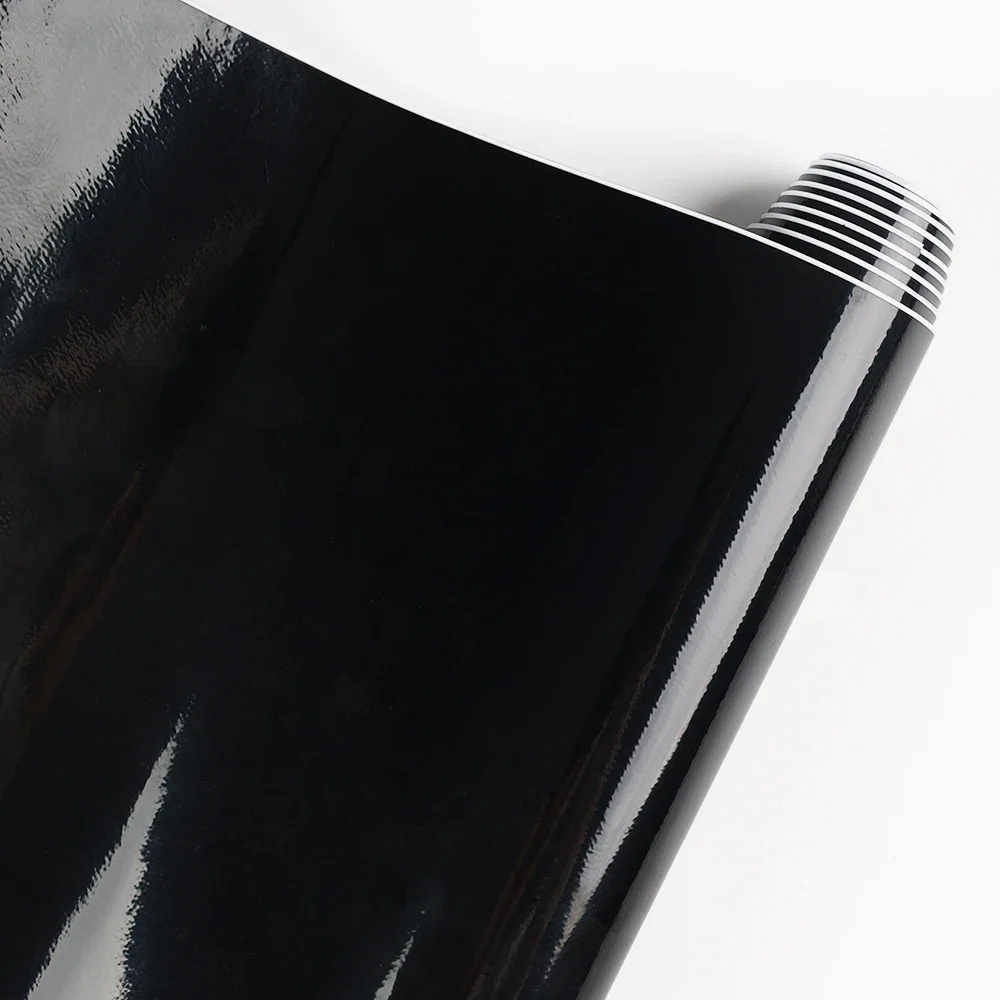 Carbon Fiber Car Film Black Vinyl Car Wrap Sticker Matte Self-adhesive Protective Film For Cars On The Body Vehicle Cover Foil