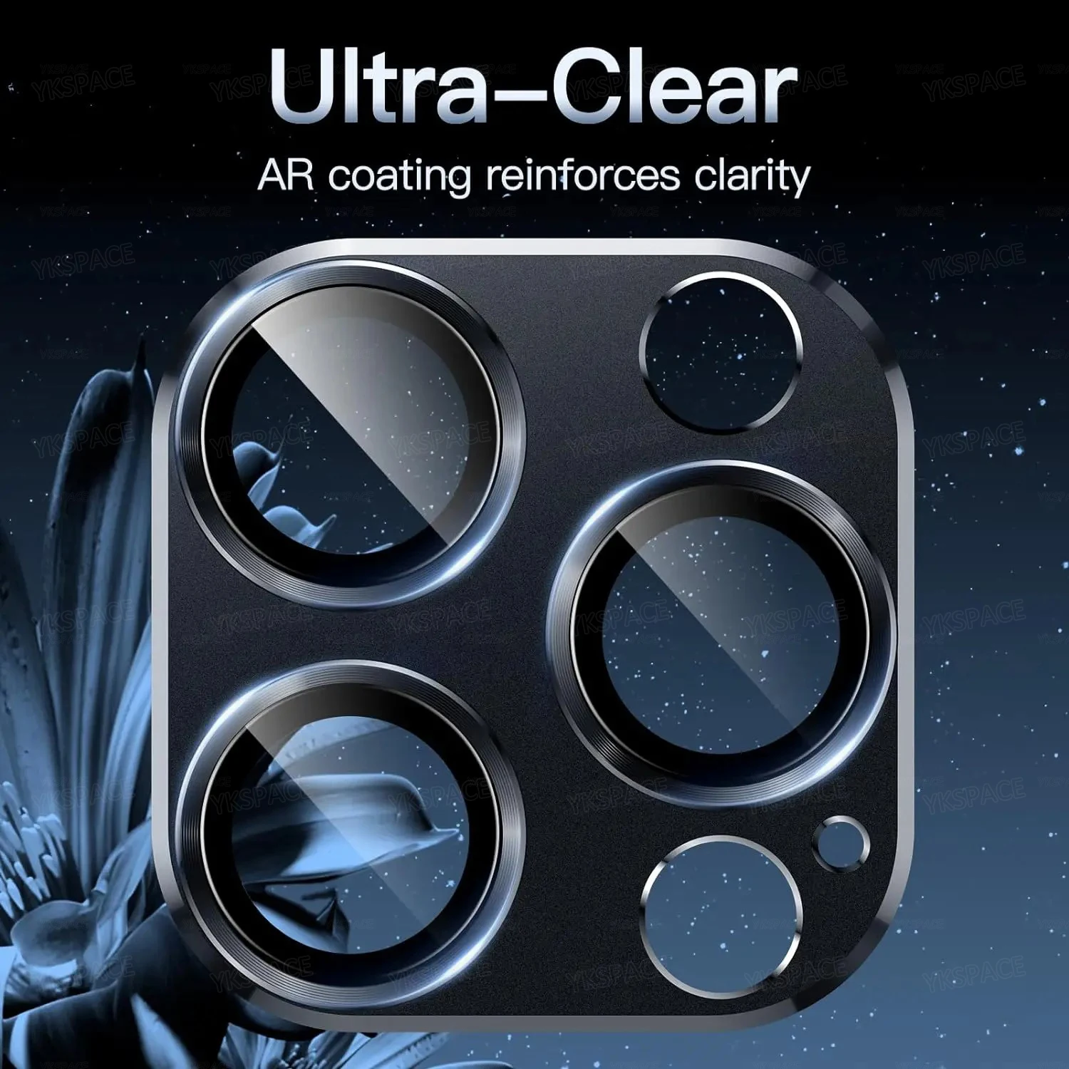 2Pcs Metal Alloy Camera Lens 9H Tempered Glass Protector For iPhone 11 12 13 mini 14 15 16 Pro Max Plus Full Cover Len Film