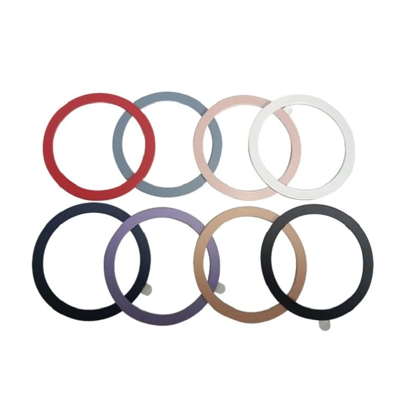 2Pack for Magsafe Magnetic Plate Ring Universal Metal Sticker Support Wireless Charger Metal Plate Sheet for Magnet Car Holder