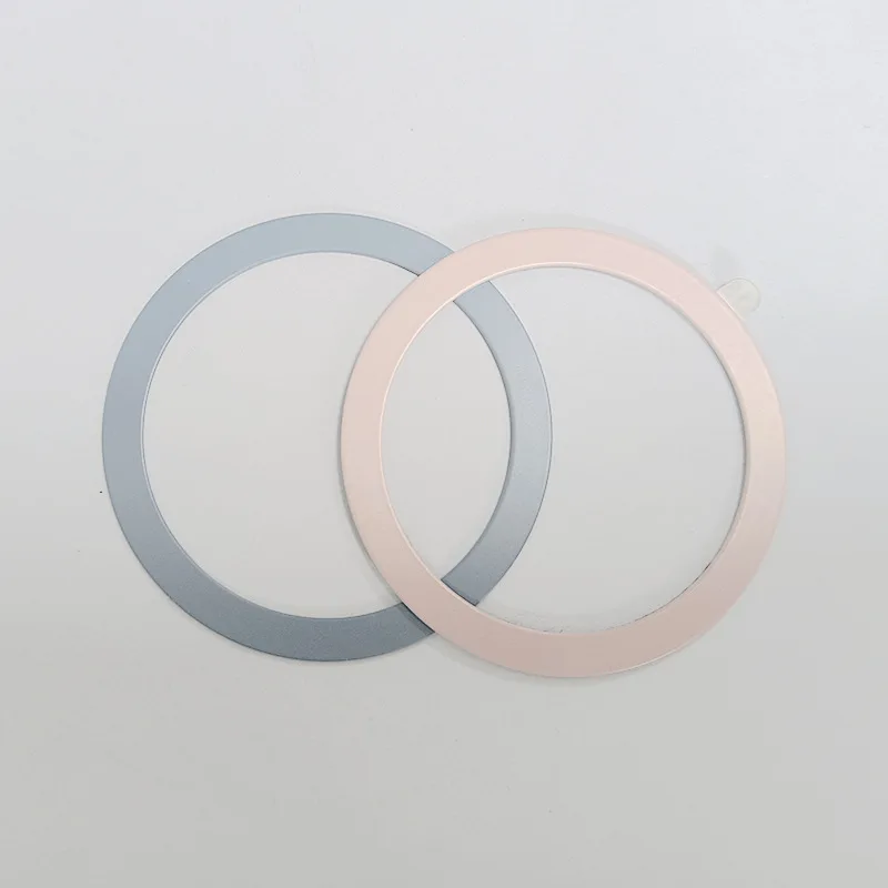 2Pack for Magsafe Magnetic Plate Ring Universal Metal Sticker Support Wireless Charger Metal Plate Sheet for Magnet Car Holder