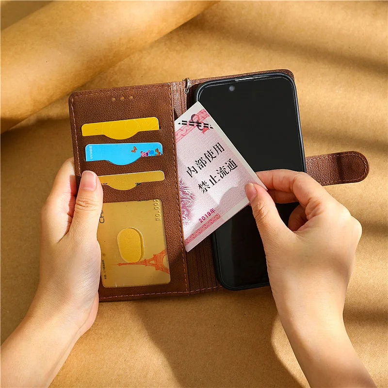 For Infinix Hot 30 Case Original Flip Celular Phone Etui Infinix Hot 30i Hot 30 Play NFC Cover Book Housing Hot30 5G 30 I Wallet